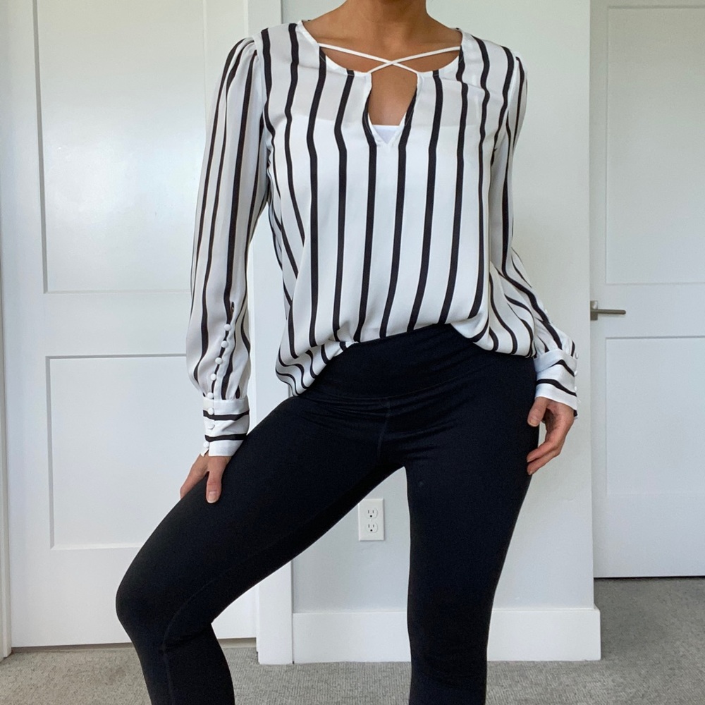 Gorgeous Striped Express Blouse